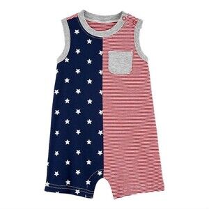 Carter's 4th of July romper 3m